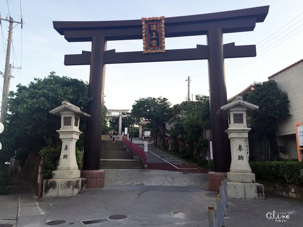 ▌2017沖繩自由行▌沖繩必遊景點之一♥那霸市區唯一海灘♥波上宮、波之上海濱