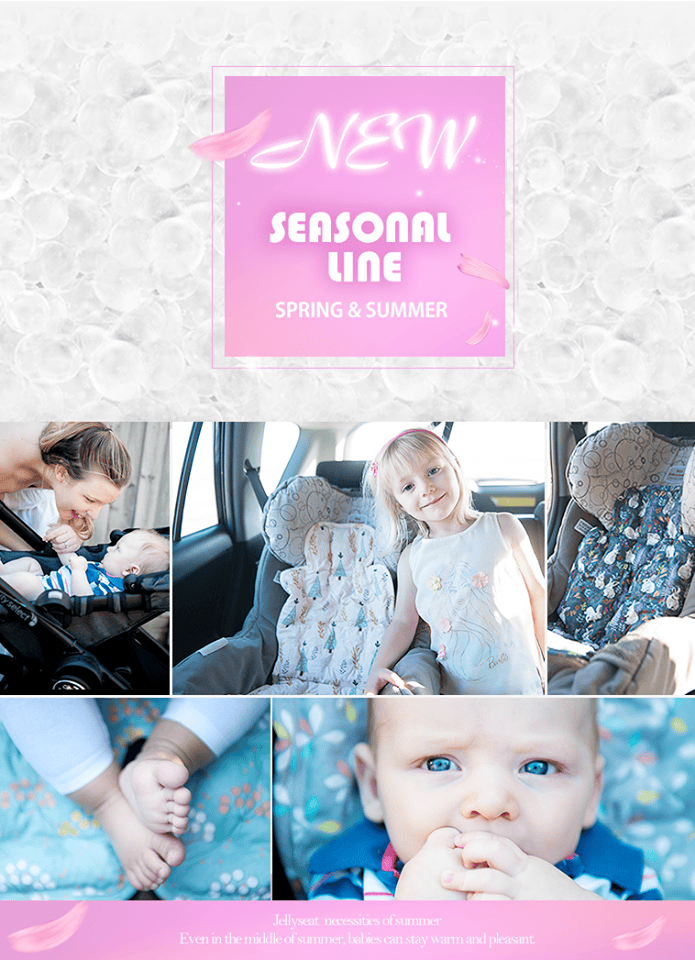 ▌已結團▌夏日涼感好物！韓國 JellySeat 多功能嬰兒涼感UP果凍涼墊X Jelly Pop超涼感果凍嬰幼兒枕