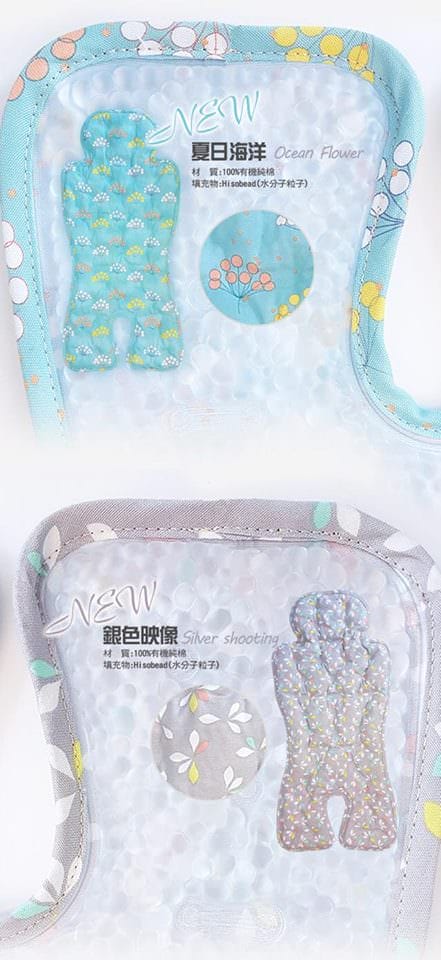 ▌已結團▌夏日涼感好物！韓國 JellySeat 多功能嬰兒涼感UP果凍涼墊X Jelly Pop超涼感果凍嬰幼兒枕