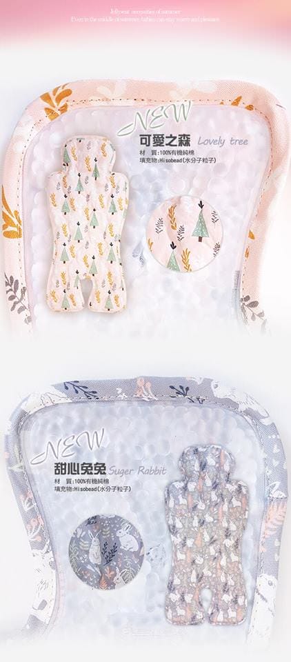 ▌已結團▌夏日涼感好物！韓國 JellySeat 多功能嬰兒涼感UP果凍涼墊X Jelly Pop超涼感果凍嬰幼兒枕