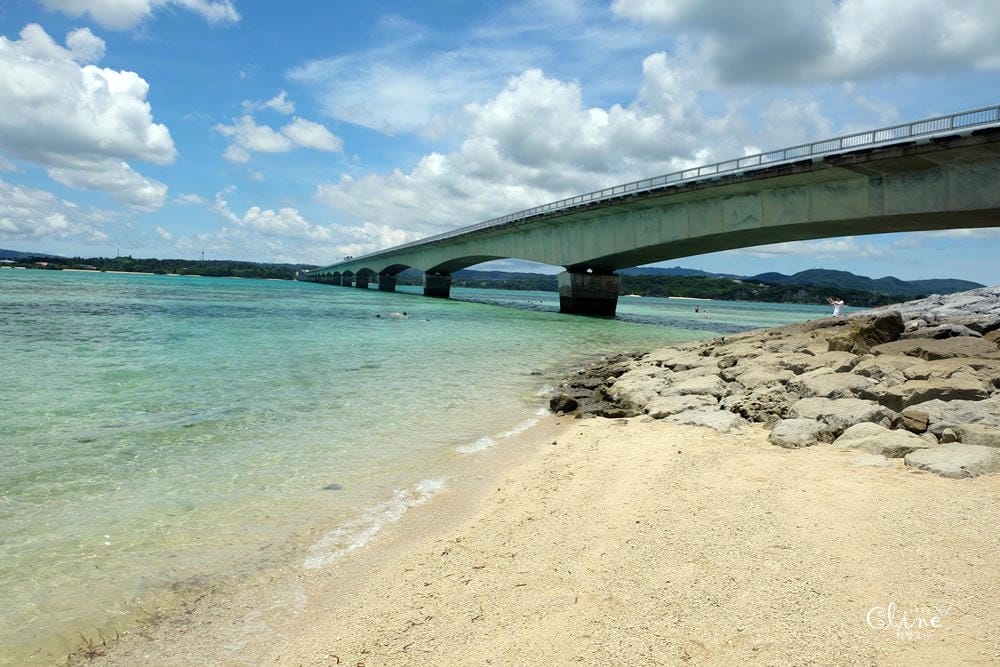 ▌沖繩自由行▌沖繩必訪景點【古宇利島】古宇利大橋無敵海景、必吃蝦蝦飯