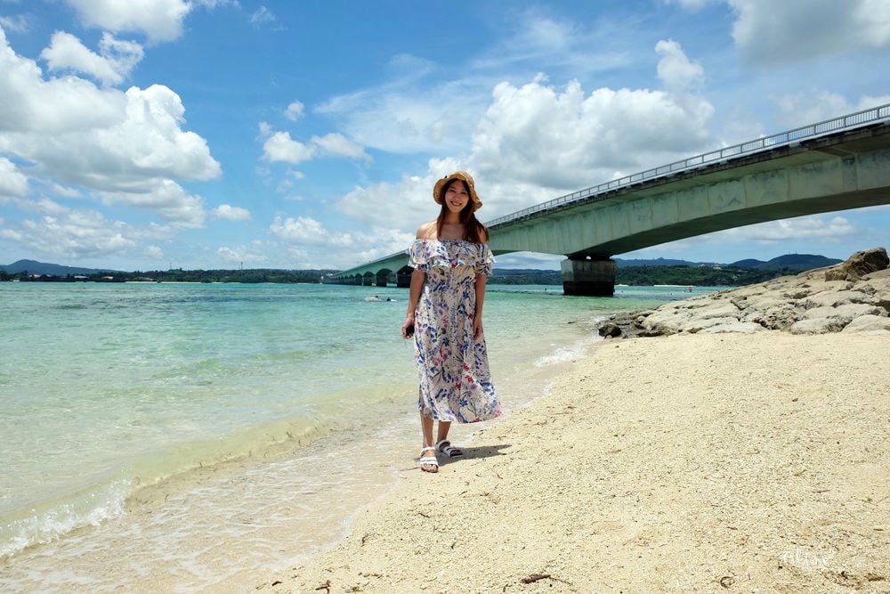 ▌沖繩自由行▌沖繩必訪景點【古宇利島】古宇利大橋無敵海景、必吃蝦蝦飯