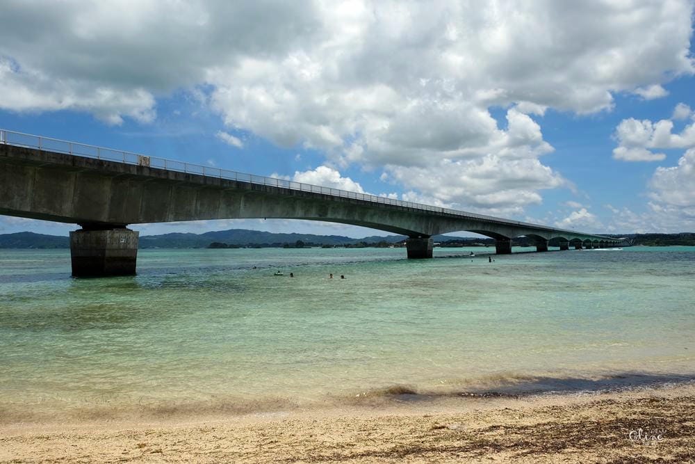 ▌沖繩自由行▌沖繩必訪景點【古宇利島】古宇利大橋無敵海景、必吃蝦蝦飯