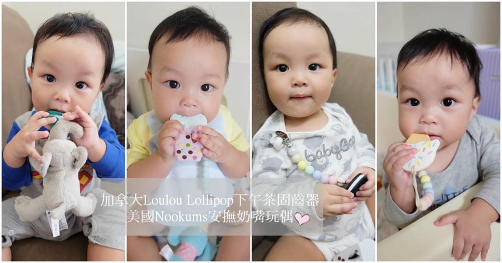 ▌已結團▌寶寶安撫好物【加拿大Loulou Lollipop下午茶固齒器＆美國Nookums安撫奶嘴玩偶】1/18~1/23