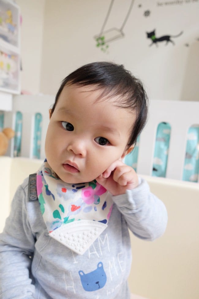 ▌已結團▌時尚小寶貝♥英國Cheeky Chompers 涼感咬咬兜/多功能U型空氣紗(王妃團獨家滿額贈品)