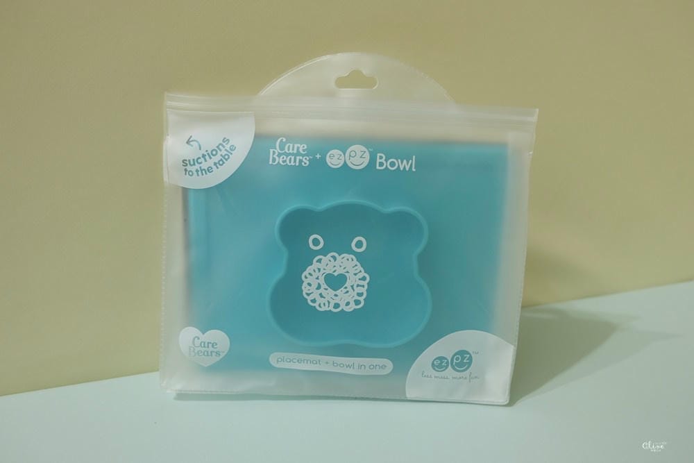 ▌已結團▌ 美國超夯【Ezpz快樂餐盤Care Bears新色首團】x 木醣醇潔牙巾 x Air Bye Bye 真空壓縮袋
