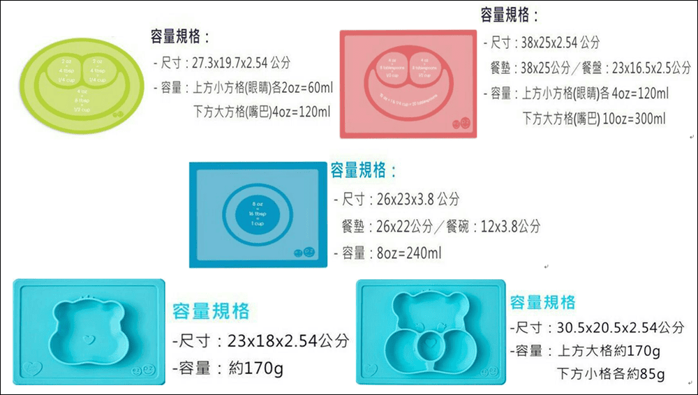 ▌已結團▌ 美國超夯【Ezpz快樂餐盤Care Bears新色首團】x 木醣醇潔牙巾 x Air Bye Bye 真空壓縮袋