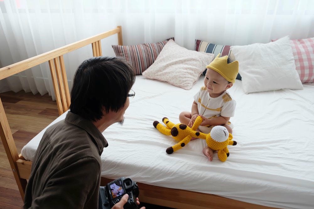 ▌寶寶寫真▌小肉包九個月寶寶寫真ｘ親子寫真【檸檬巷館Lemon Studio】