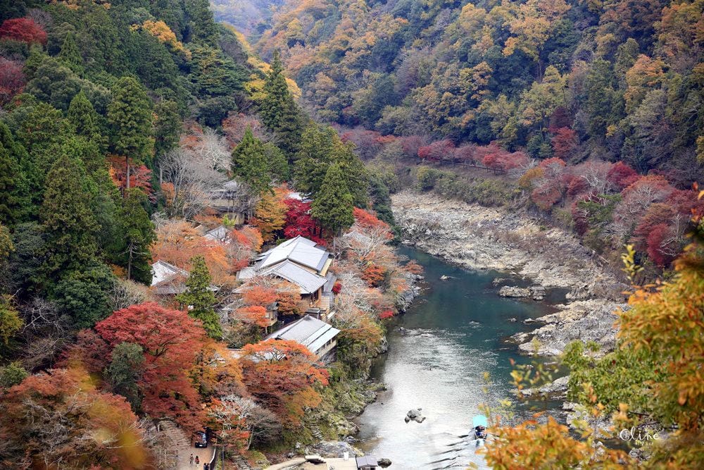 【2017京都賞楓自由行】京都嵐山小火車、嵐山公園、常寂光寺賞楓半日遊 - 第42張圖 【2017京都賞楓自由行】京都嵐山小火車、嵐山公園、常寂光寺賞楓半日遊