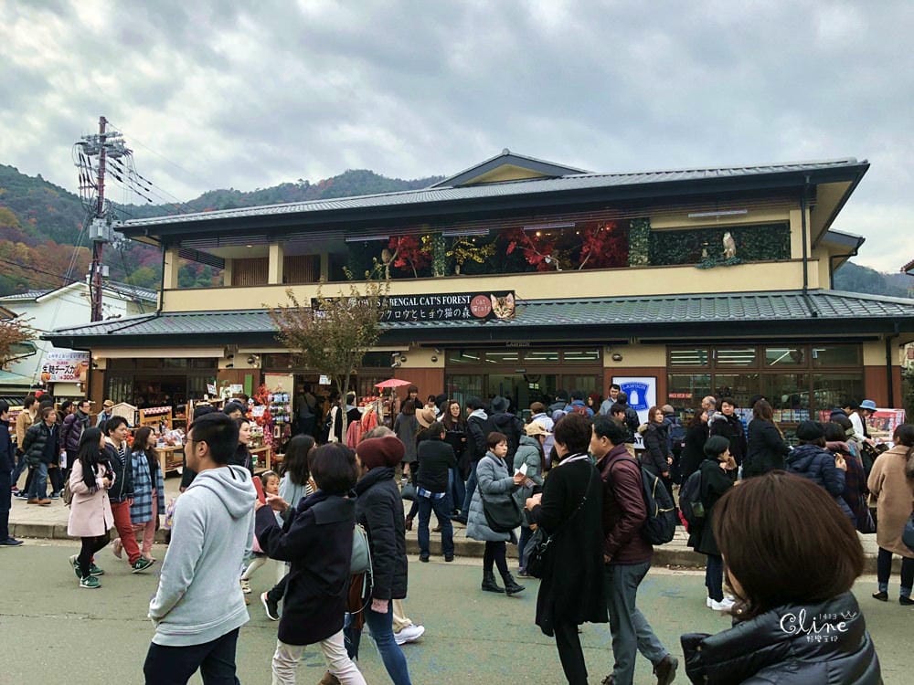 【2017京都賞楓自由行】京都嵐山小火車、嵐山公園、常寂光寺賞楓半日遊 - 第10張圖 【2017京都賞楓自由行】京都嵐山小火車、嵐山公園、常寂光寺賞楓半日遊