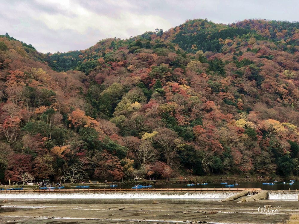 【2017京都賞楓自由行】京都嵐山小火車、嵐山公園、常寂光寺賞楓半日遊 - 第13張圖 【2017京都賞楓自由行】京都嵐山小火車、嵐山公園、常寂光寺賞楓半日遊