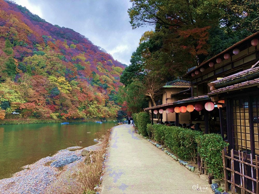 【2017京都賞楓自由行】京都嵐山小火車、嵐山公園、常寂光寺賞楓半日遊 - 第30張圖 【2017京都賞楓自由行】京都嵐山小火車、嵐山公園、常寂光寺賞楓半日遊