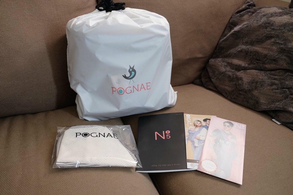 ▌已結團▌媽媽必敗超強背巾【韓國Pognae Orga＋有機棉All in One& NO.5 PLUS 】獨家四樣贈品