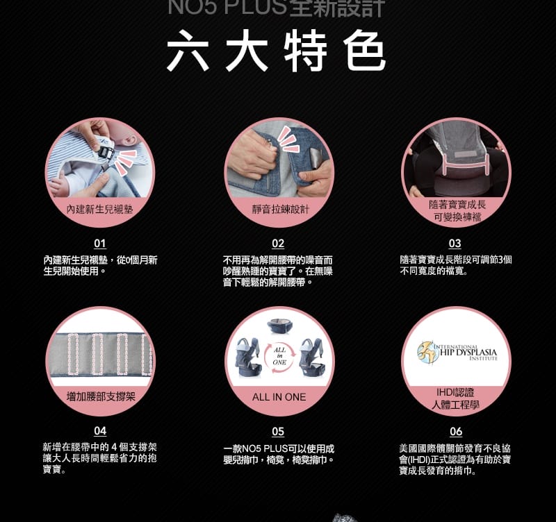 ▌已結團▌媽媽必敗超強背巾【韓國Pognae Orga＋有機棉All in One& NO.5 PLUS 】獨家四樣贈品