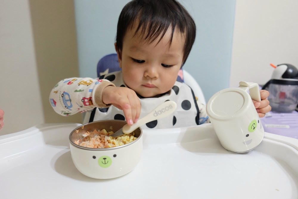▌已結團▌全台首團！超可愛的【日本dacos寶貝大口吃不鏽鋼餐具組】安全無毒、304食品級不鏽鋼材質