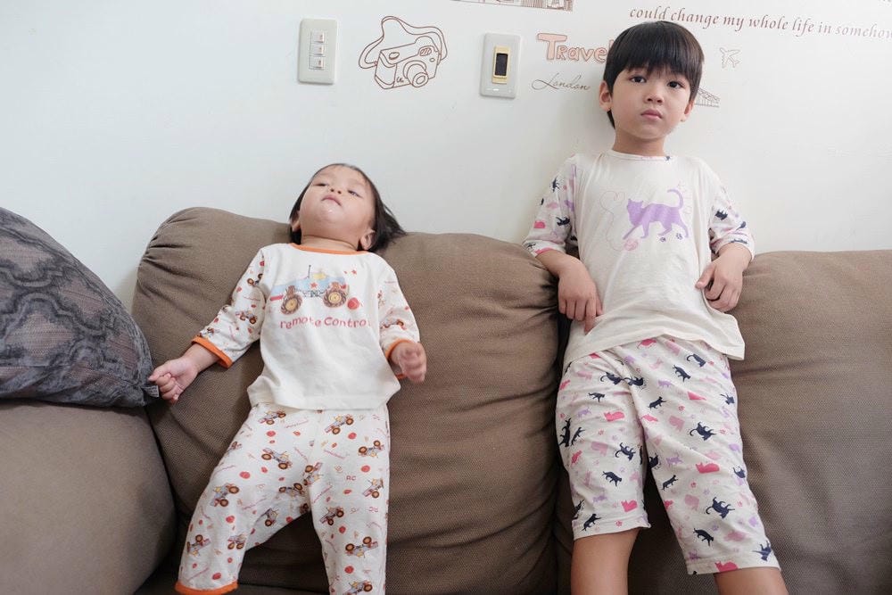 ▌已結團▌韓國withorganic有機棉春夏家居服x日本製Sandesica六重紗防踢背心x韓國繽紛童襪