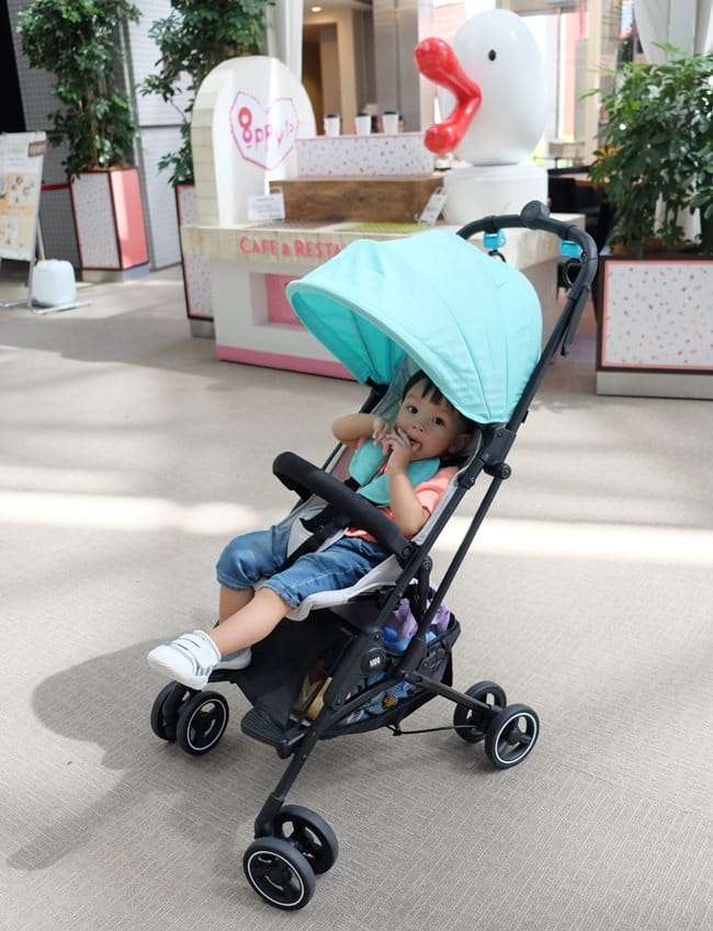 ▌已結團▌CP值超高的【Whiz BeBe 膠囊車】全台最小台手推車(可單手收折的登機車)