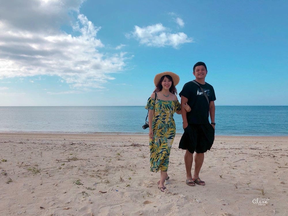 ▌沖繩海景咖啡▌無敵海景【On The Beach Cafe】 陽光沙灘，沒有比基尼