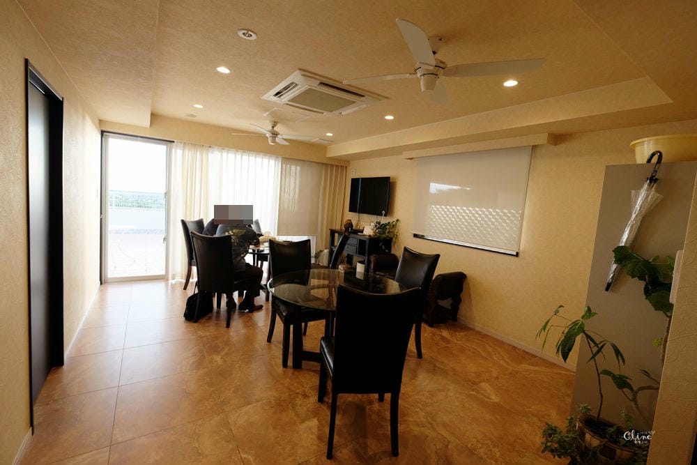 【沖繩住宿推薦】美麗海水族館2分鐘【Wisteria Condominium Resort紫藤公寓】每個房間都有海景、小廚房&洗衣機
