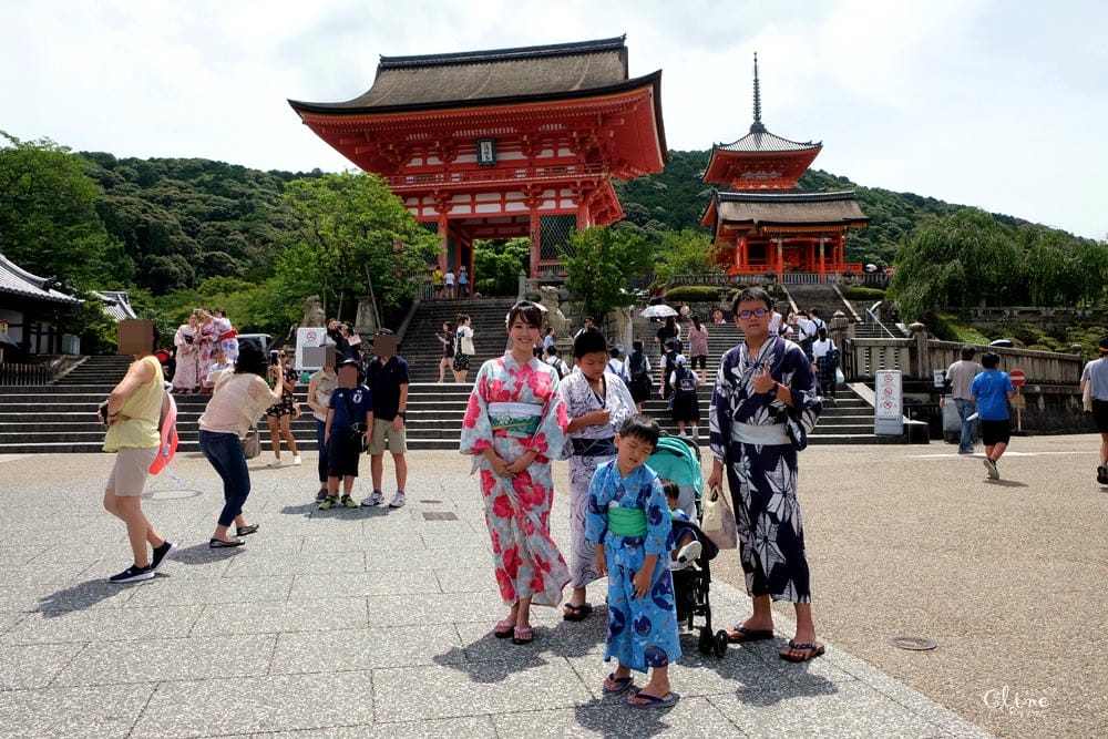 ▌2018京都和服體驗 ▌清水寺岡本和服、超好拍的IG打卡點八坂庚申堂、二年坂三年坂