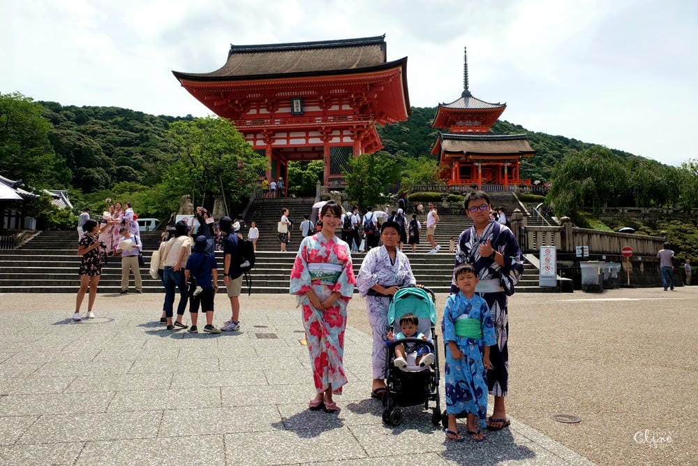 ▌2018京都和服體驗 ▌清水寺岡本和服、超好拍的IG打卡點八坂庚申堂、二年坂三年坂