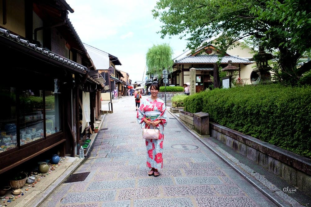 ▌2018京都和服體驗 ▌清水寺岡本和服、超好拍的IG打卡點八坂庚申堂、二年坂三年坂