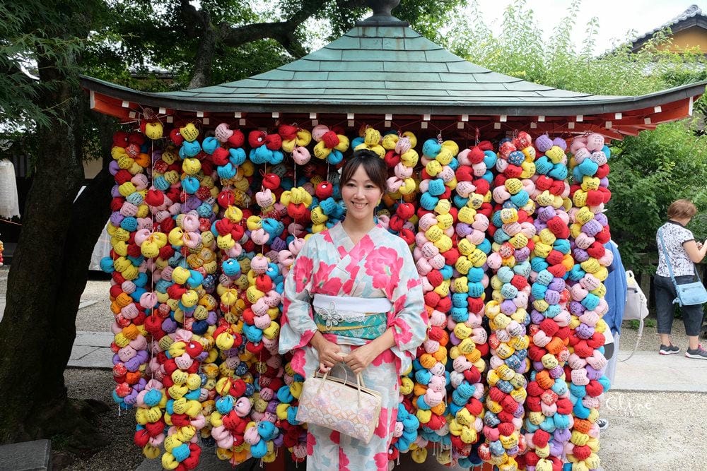 ▌2018京都和服體驗 ▌清水寺岡本和服、超好拍的IG打卡點八坂庚申堂、二年坂三年坂