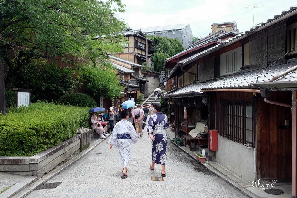 ▌2018京都和服體驗 ▌清水寺岡本和服、超好拍的IG打卡點八坂庚申堂、二年坂三年坂