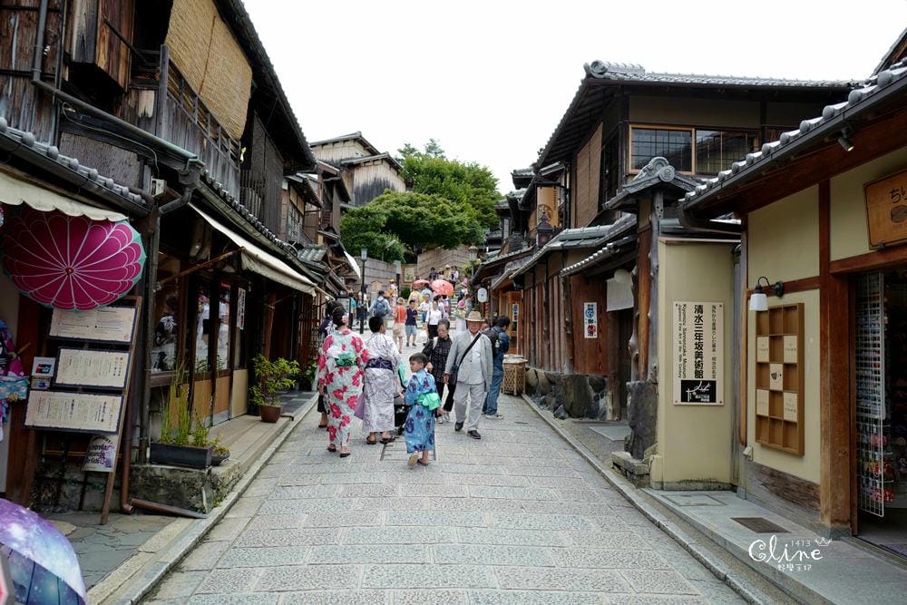▌2018京都和服體驗 ▌清水寺岡本和服、超好拍的IG打卡點八坂庚申堂、二年坂三年坂