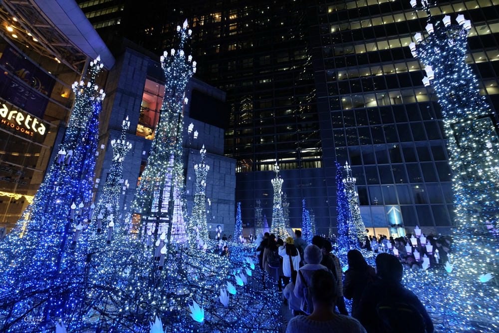 ▌2018東京聖誕燈飾▌東京最美【Caretta汐留浪漫點燈】冰雪奇緣、魔髮奇緣輪番上場