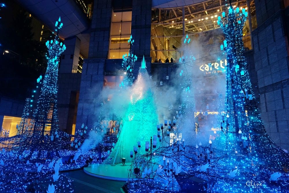 ▌2018東京聖誕燈飾▌東京最美【Caretta汐留浪漫點燈】冰雪奇緣、魔髮奇緣輪番上場