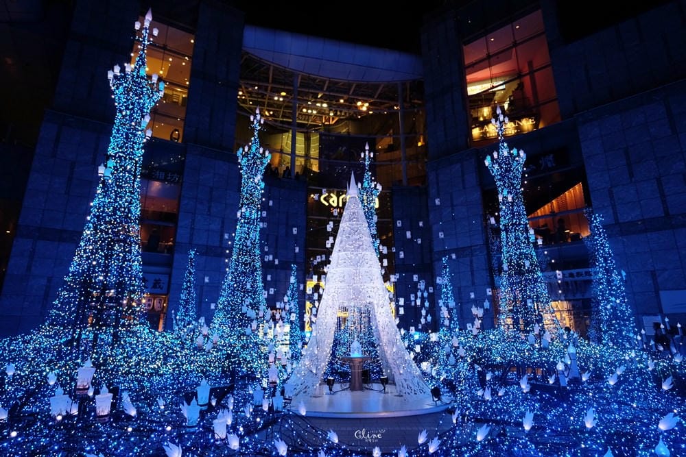 ▌2018東京聖誕燈飾▌東京最美【Caretta汐留浪漫點燈】冰雪奇緣、魔髮奇緣輪番上場