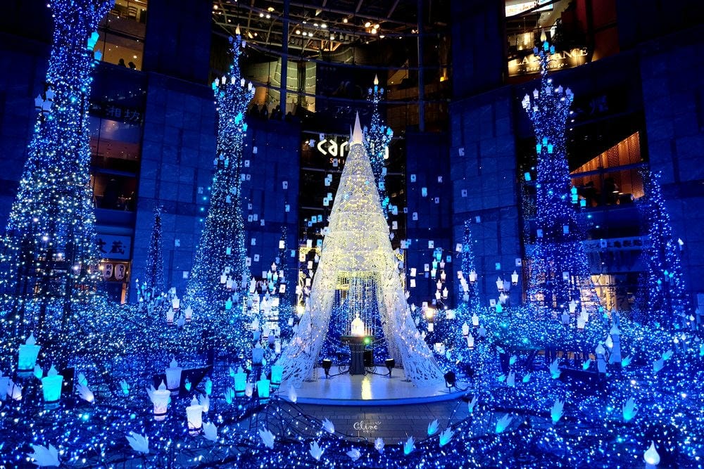 ▌2018東京聖誕燈飾▌東京最美【Caretta汐留浪漫點燈】冰雪奇緣、魔髮奇緣輪番上場