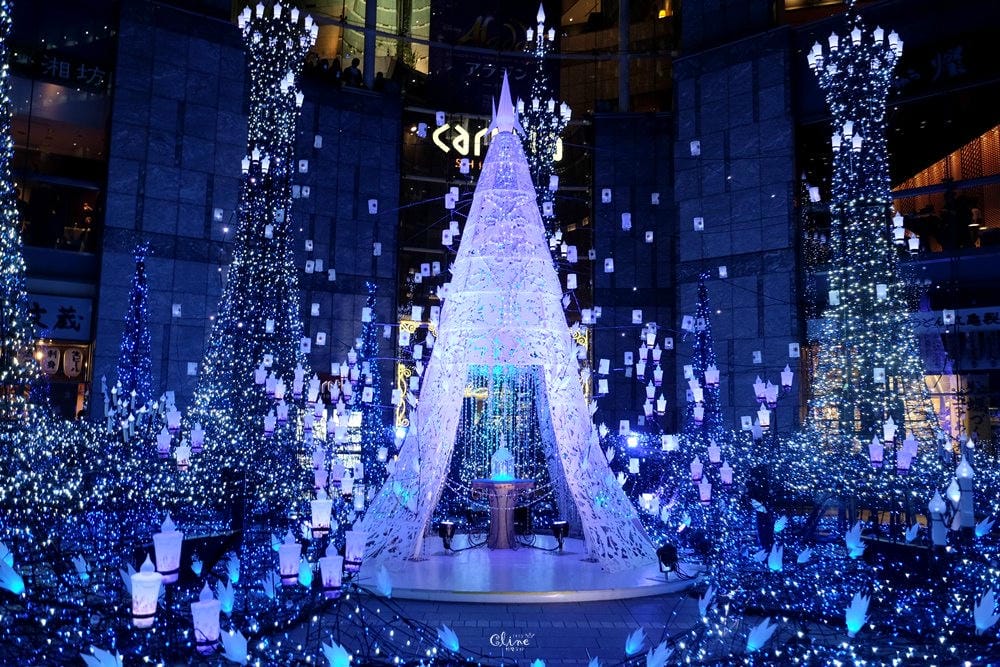 ▌2018東京聖誕燈飾▌東京最美【Caretta汐留浪漫點燈】冰雪奇緣、魔髮奇緣輪番上場