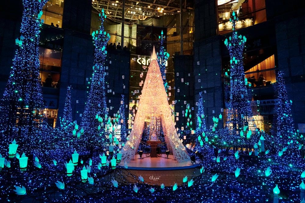 ▌2018東京聖誕燈飾▌東京最美【Caretta汐留浪漫點燈】冰雪奇緣、魔髮奇緣輪番上場