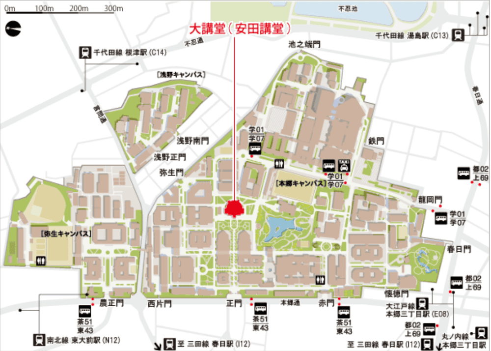 ▌東京大學銀杏▌ 超級無敵夢幻的銀杏併木群，彷彿走進金黃色的銀杏世界。安田講堂、赤門也是必訪的景點之一