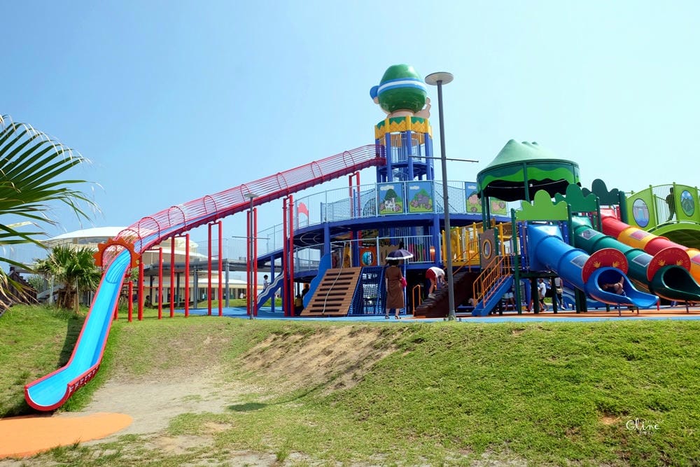 ▌沖繩自由行▌2018沖繩自駕行程規劃。宜野座道路休息站親子公園