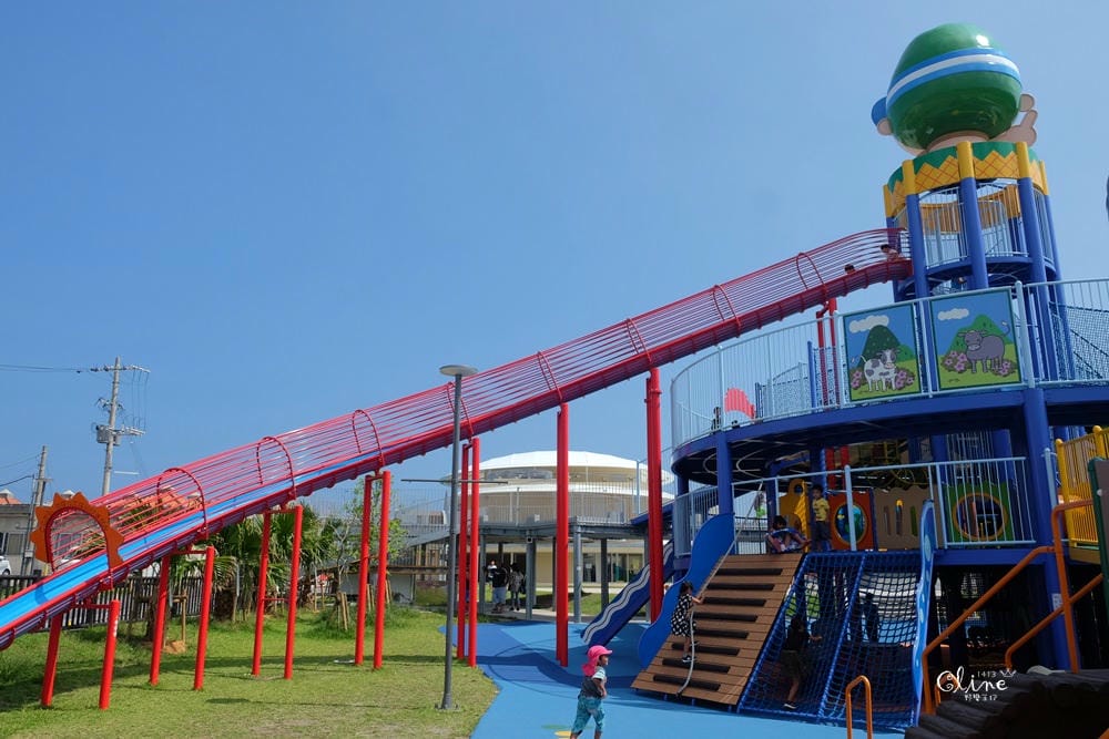 ▌沖繩自由行▌2018沖繩自駕行程規劃。宜野座道路休息站親子公園