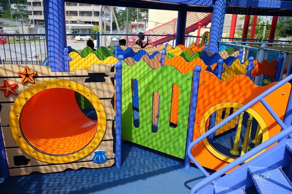 ▌沖繩自由行▌2018沖繩自駕行程規劃。宜野座道路休息站親子公園