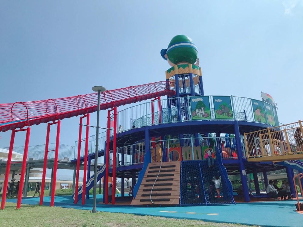 ▌沖繩自由行▌2018沖繩自駕行程規劃。宜野座道路休息站親子公園