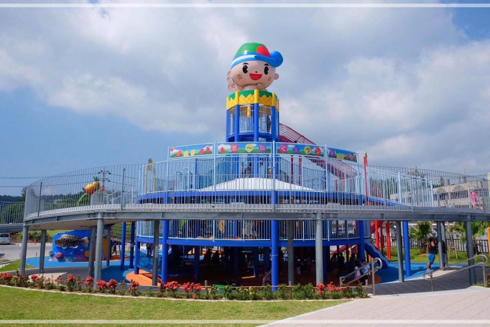 ▌沖繩自由行▌2018沖繩自駕行程規劃。宜野座道路休息站親子公園