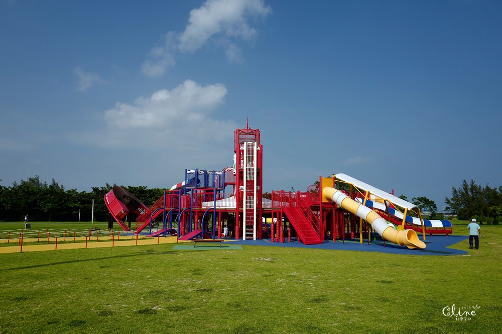 沖繩自由行 沖繩綜合運動公園 遛孩子的好去處一次玩到七種溜滑梯 野蠻王妃愛漂亮