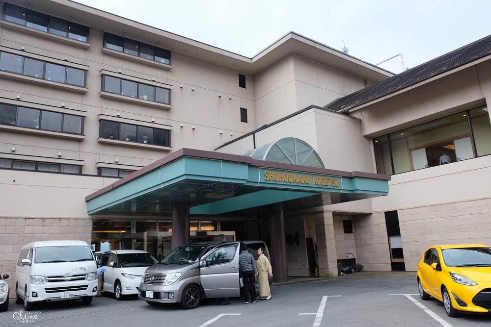 ▎河口湖住宿▎河口湖秀峰閣湖月。房間內就可欣賞到完整富士山美景