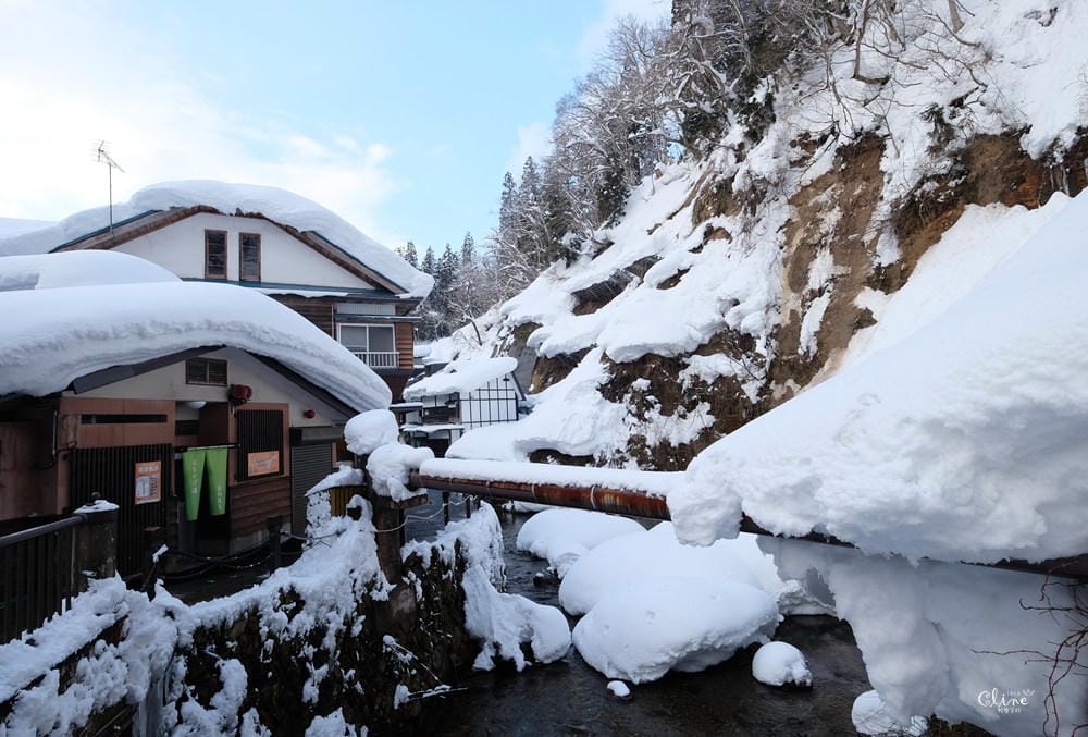 ▌東北。山形▌來去銀山溫泉住一晚! 能登屋旅館 x銀山溫泉散策。尋找神隱少女的湯屋