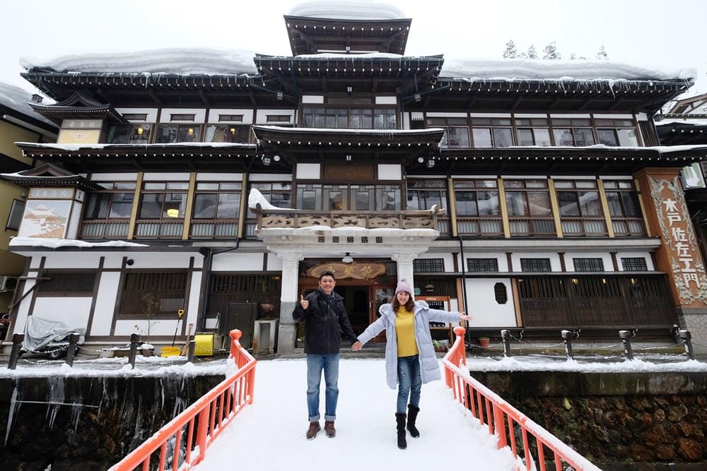 ▌東北。山形▌來去銀山溫泉住一晚! 能登屋旅館 x銀山溫泉散策。尋找神隱少女的湯屋