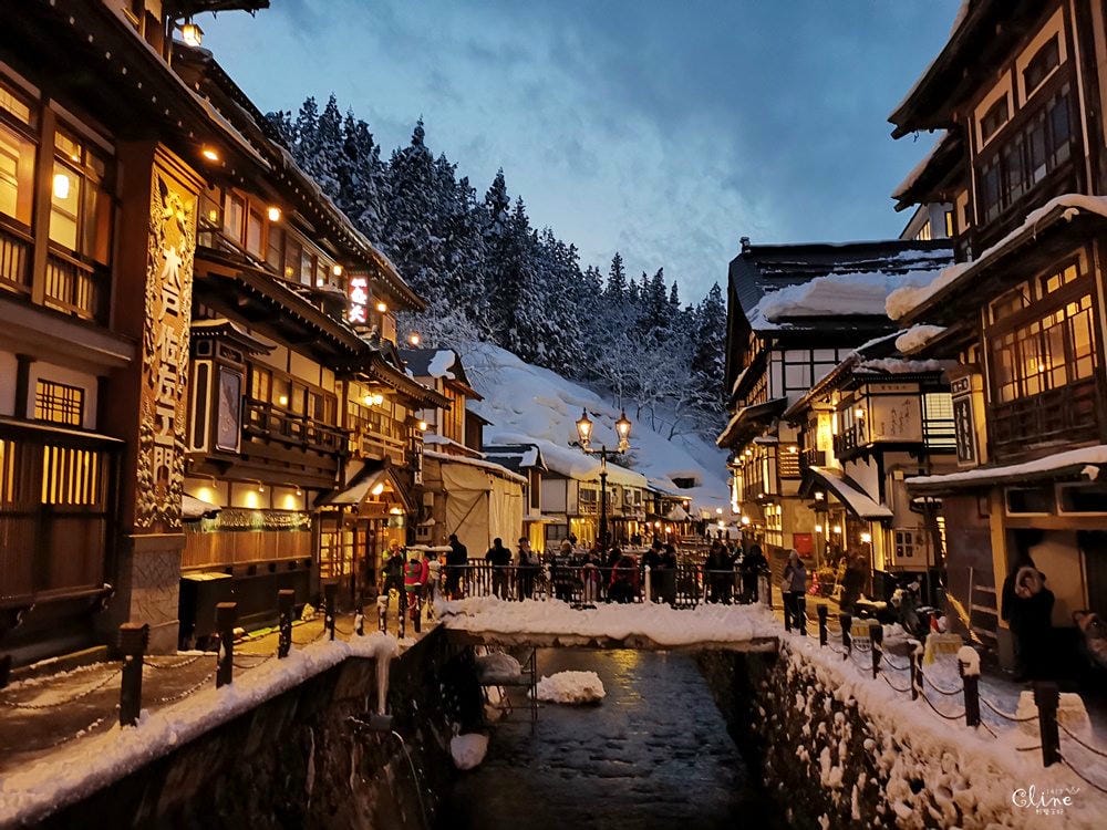 ▌東北。山形▌來去銀山溫泉住一晚! 能登屋旅館 x銀山溫泉散策。尋找神隱少女的湯屋