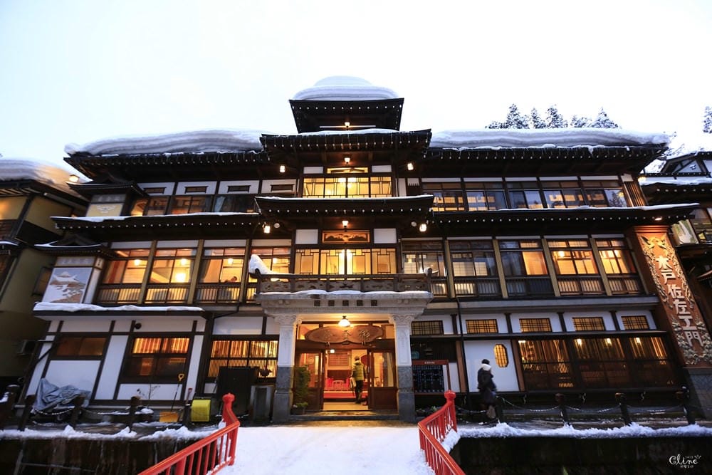 ▌東北。山形▌來去銀山溫泉住一晚! 能登屋旅館 x銀山溫泉散策。尋找神隱少女的湯屋