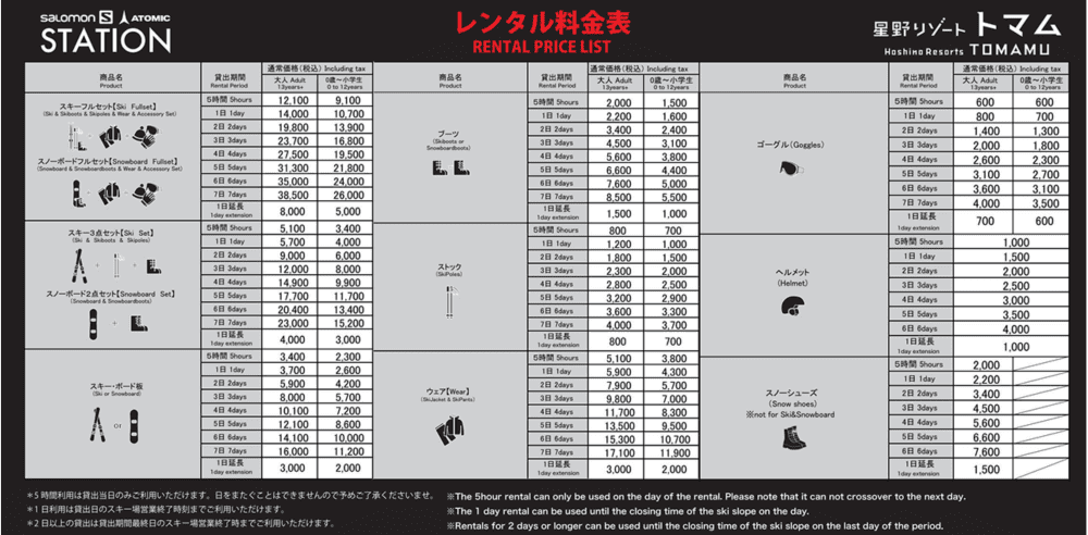 ▌星野度假村▌星野雪道介紹、雪具租借、雪票購買。陽光男孩滑雪心得