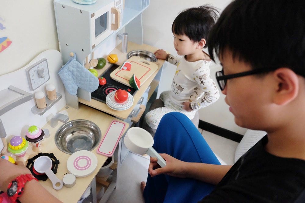 ▌團購▌北歐風質感玩具【荷蘭New Classic Toys木製廚房玩具組】配件豐富又可愛!
