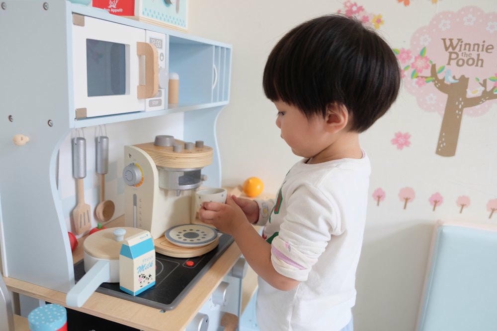 ▌團購▌北歐風質感玩具【荷蘭New Classic Toys木製廚房玩具組】配件豐富又可愛!